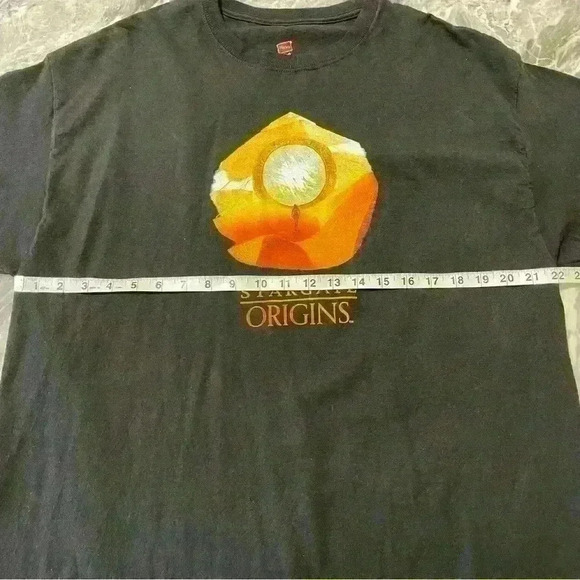 Stargate Origins Sci Fi Series T shirt size XL Hanes Tagless Black 100 % Cotton - Picture 4 of 5